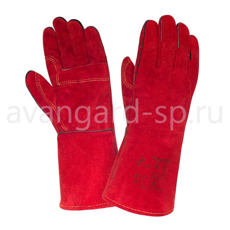 Краги спилк. с подкладкой усиленные 2Hands (Т59) цена